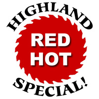 Highland Woodworking Red Hot Special